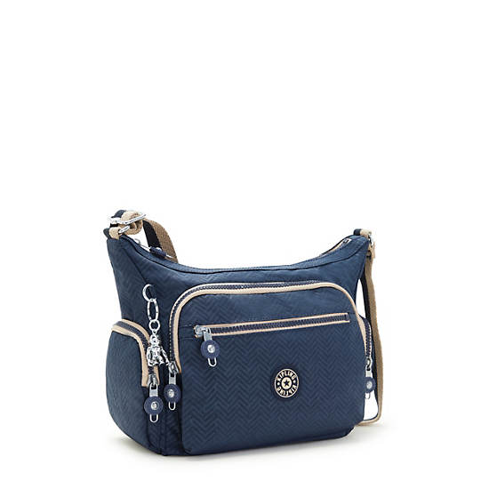 Kipling Gabbie Small Printed Crossbody Veske Blå | NO 2067AH